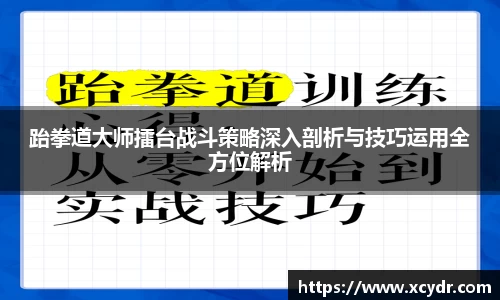 跆拳道大师擂台战斗策略深入剖析与技巧运用全方位解析